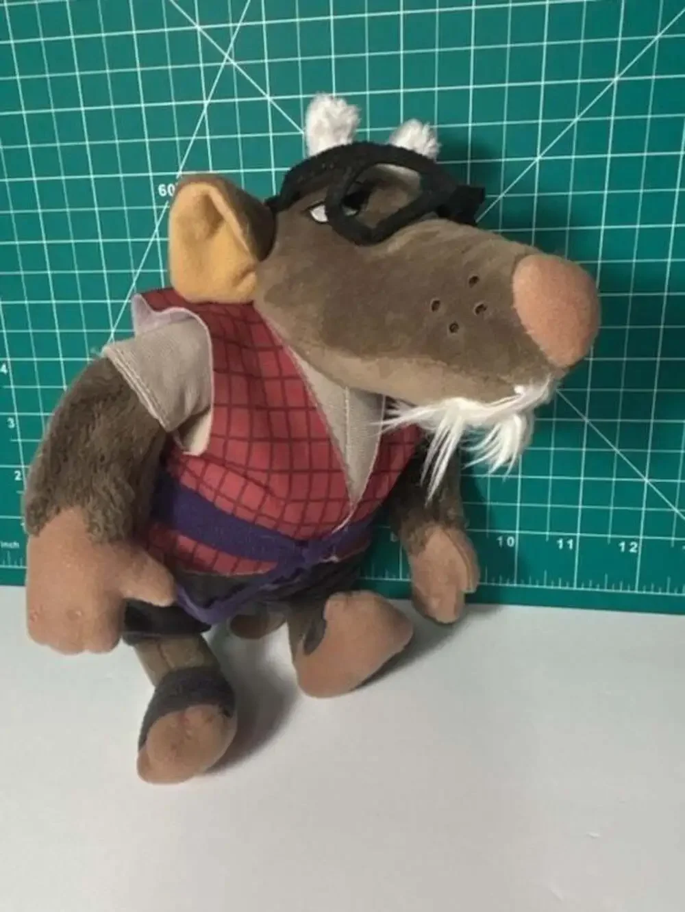 Teenage Mutant Ninja Turtles Mutant Mayhem Master Splinter 8 inch Plush Toy